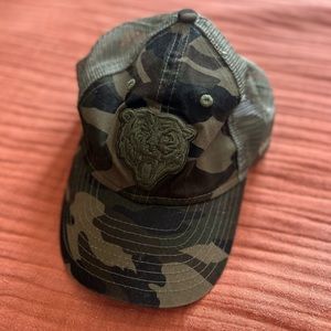 Chicago bears baby camp hat